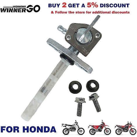 Benzinhahn für Honda XR400R (1996–2004) und XR600R (1988–2000) – Teilenummern: 16950-KCY-671 und 16950-MN1-871
