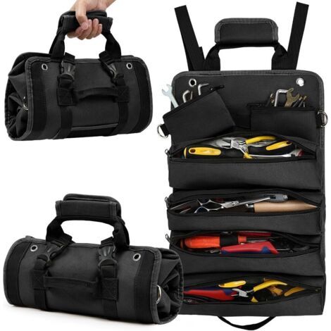 1 Sac à outils, Pliable, Tissu Oxford 600D, Organiseur, Rangement, Mécanicien (1/5)