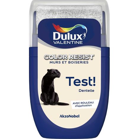 Testeur couleur Dentelle 30 mL - Peinture Color Resist - Dulux Valentine