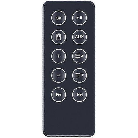 Nouvelle télécommande de remplacement pour enceinte Bose SoundDock 10 SD10 compatible Bluetooth et musique numérique (1/5)