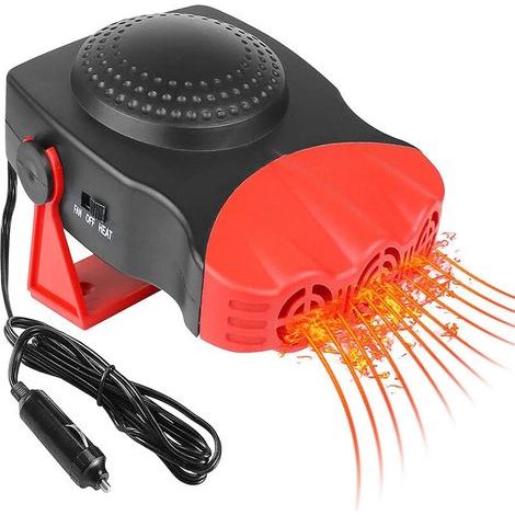 Autoheizung/Entfroster, tragbare Antibeschlagheizung 150W 12V Zigarettenanzünderstecker-Entfroster 2-in-1 Heizung/Entfeuchter elektrische Fahrzeugheizung (1/5)