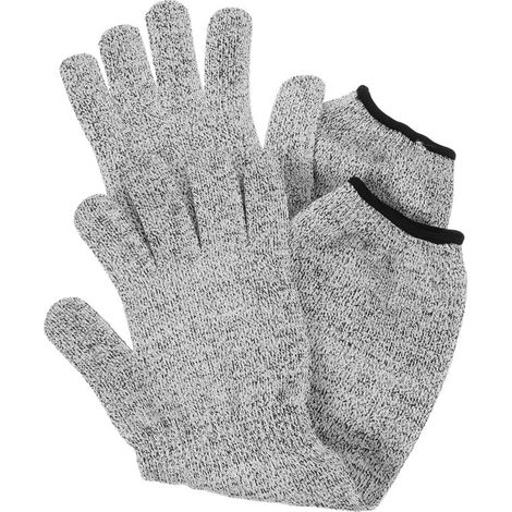 Schnittfeste Handschuhe, Unterarmschutz, lange Stulpen, atmungsaktive und sichere Herren-Arbeitshandschuhe (1/5)