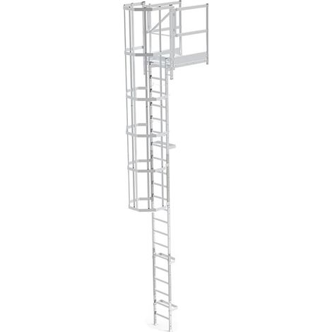 Scala a gabbia - Altezza raggiungibile 5.00 a 5.20m - CS52-CPSH-100