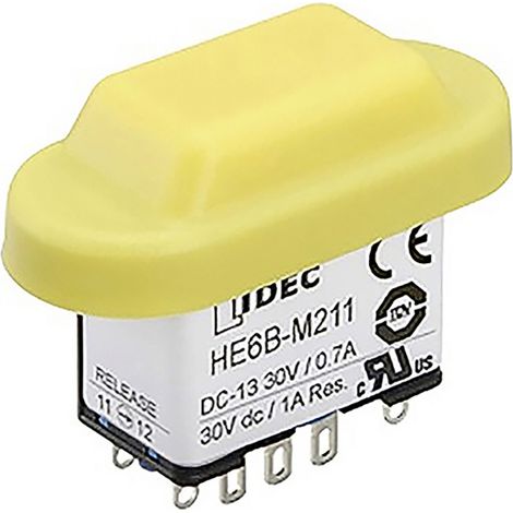 Idec HE6B-M200Y HE6B Series Zustimmtaster       IP65 (nach EN 60529) 1 St.