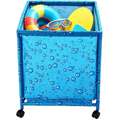 Pool Aufbewahrungsbox Rollbare faltbare Deck