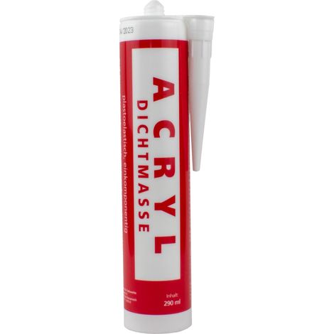 Acrylkartusche 290ml für Sockelleisten (1/2)
