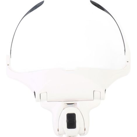 Loupe frontale avec 2 LED, grossissement 1,0x, 1,5x, 2,0x, 2,5x, 3,5x, pour sourcils et extensions de cils (1/5)