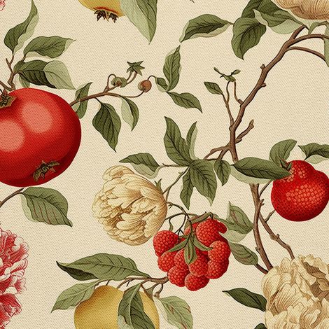 Tela decorativa para exteriores Oxford - Motivo frutal  DX6094 (1/5)