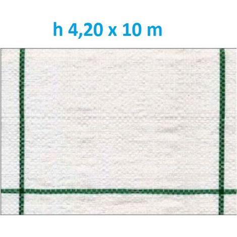Telo per Pacciamatura Bianco - L 10 x H 4,20 m