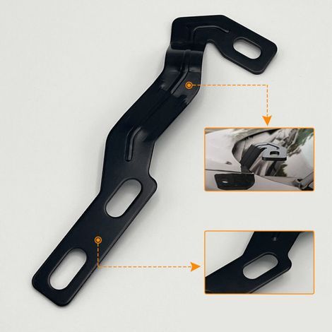 Bracket en alliage d'aluminium pour montage de feux projecteurs LED compatible Tacoma 2016 - 2020 (1/4)