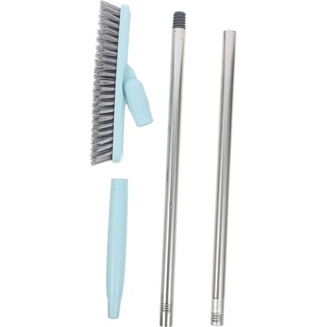 Brosse à Joints pour Carrelage Et Sol Nettoyeur Rotatif à Long Manche pour WC Et Murs (1/5)