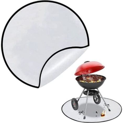 Filiyano-Barbecue et foyer, tapis haute température, barbecue rond ignifugé (1/5)