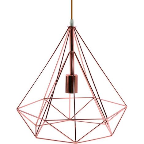 IluminaShop - Lampara Colgante de Techo Dimen Rose (1XE27) (1/5)