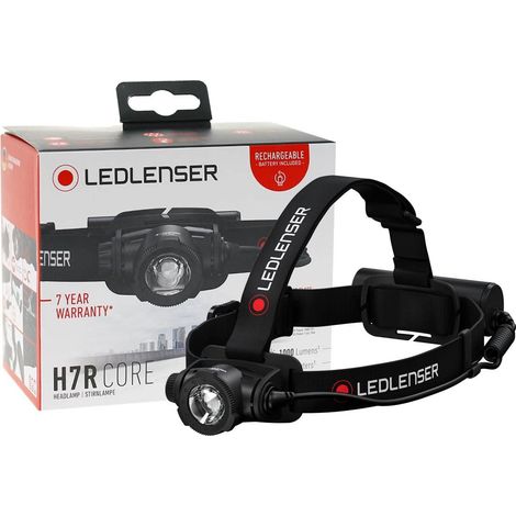 Rechargeable headlamp 1000 lumens – Advanced focusing system for flood/spot – IP67 waterproof – 130° pivoting head – 7-year warranty – Ledlenser (1/5)