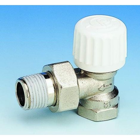 ROBINET THERMOSTATIQUE EQUERRE A VISSER 15X21 - PETTINARILI (1/2)