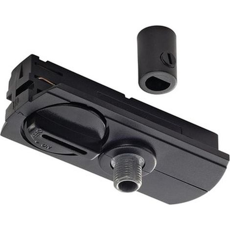 SLV 143120 Hochvolt-Schienensystem-Komponente Pendeladapter Schwarz (1/5)