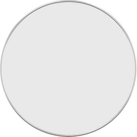 Miroir mural vintage Miroir mural pour Maison,salon,Chambre Argenté Ø 50 cm Rond -72306 (1/5)