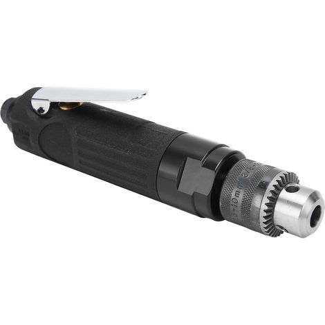 Perceuse Pneumatique, Poignée Ergonomique 2200 Tr/min Vitesse à Vide 3/8 Pouces Perceuse Pneumatique Droite pour le Travail dans les Zones Confinées (1/5)