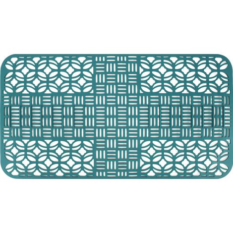 Tapis de Lavabo en Silicone Anti-Dérapant 66x35cm, Grand Format Vert pour Cuisine, Résistant à la Chaleur (1/5)