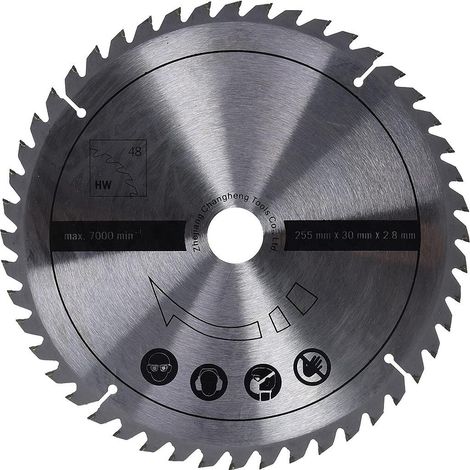 [JAMAIS UTILISÉ] Scheppach - Lame de scie circulaire Ø255x30x2,8x1,8 mm 48 Dents