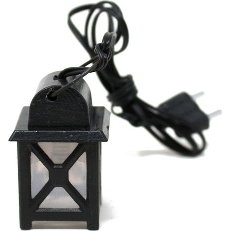 Lanterna in Plastica Presepe 2x2x3 CM con Luce Bianca 3,5 V 11452