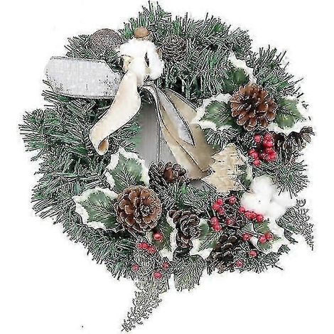 Guirlande de Noël WJTG, Grand sapin de Noël, Décoration extérieure de Noël, Éclairage de Noël,J (1/3)