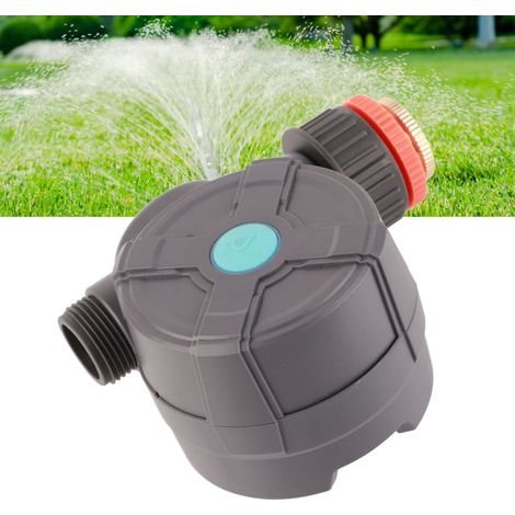 Temporizador de riego Bluetooth – Controlador automático de riego para manguera de jardín con control remoto – Modelo con adaptador G1/2-G3/4 y manual de instrucciones (1/5)