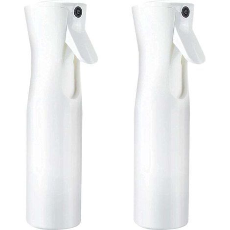 Nachfüllbare Gesichtssprayflasche. Leere Wassersprühflasche, wiederbefüllbar zur Haarreinigung und für Haarstylingprodukte, Falcon Plant (300 ml, 2 Stück). (1/4)
