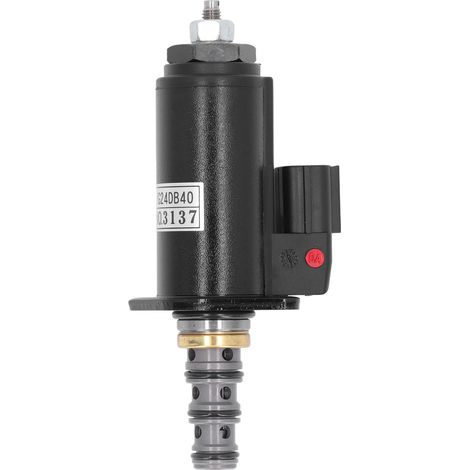 Électrovanne de précision pour excavatrice KOBELCO SK100, taille exacte, performance stable, vanne électrique professionnelle (1/5)