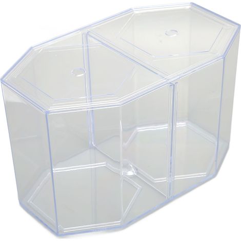 Boîte d'élevage de poissons d'aquarium, boîte d'isolement octogonale transparente multifonctionnelle pour l'élevage de poissons (1/5)