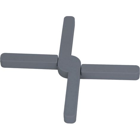 Dessous de plat en silicone épais, pliable, résistant à la chaleur, antidérapant et peu encombrant, pour la cuisine à la maison (gris foncé). (1/5)