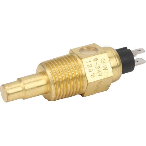 Capteur de température d'eau 1/2NPT 622-342, sonde thermique filetée pour liquide, compatible systèmes de refroidissement, précision fiable, pièce détachée moteur (1/5)