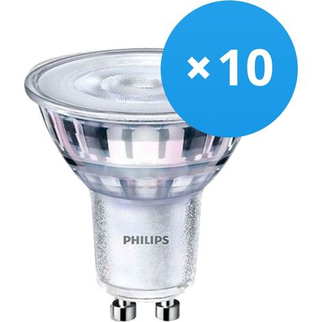 Lot 10x Philips Corepro LED Spot GU10 PAR16 4W 345lm 36D - 830