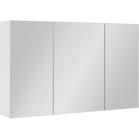 Badspiegelschrank Lavia, Weiß, 100 x 60.2 cm, Vicco (1/5)