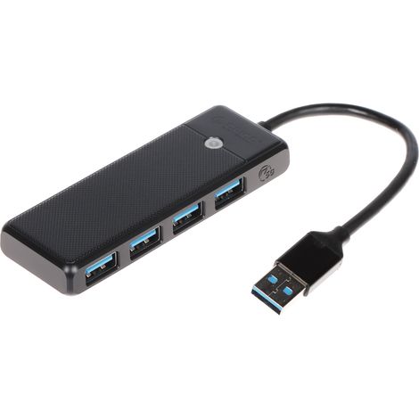 USB 3.0 Hub PAPW4A-U3-015-BK-EP