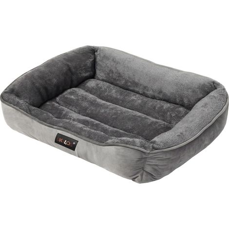 Skylos Orthopedic Dog Bed Soft Arctic Velvet Small Pet Bed Mattress Anti-Slip