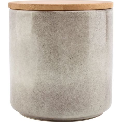 Barattolo per conservazione 12,5x13,5cm Grigio - Fine Dining Living