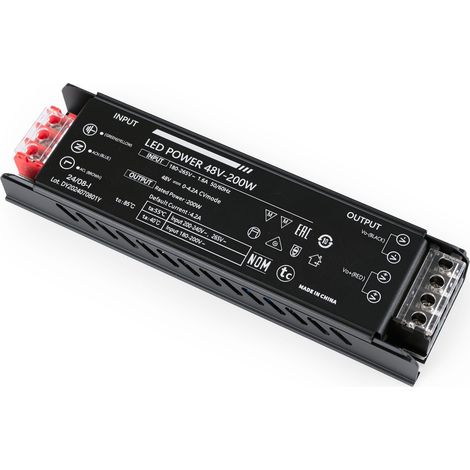 Fuente De Alimentación 200W 48V - 4.1A - Alta Eficiencia - IP20