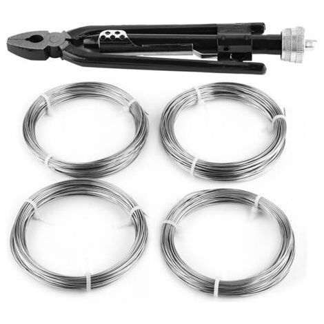Pince à Freiner, 6 Pouces Pince de Torsion de Fil Pince à Tordre pour Fil en Acier au Carbone Elevé avec Fils de Jauge Multifonctionnel Pratique (1/5)