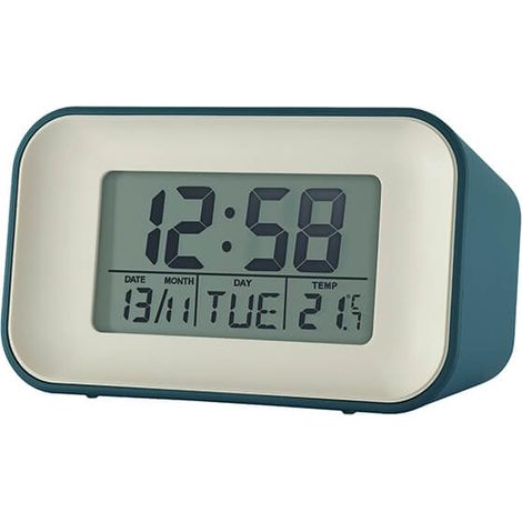 Acctim Alta Alarm Clock Storm Blue (1/4)