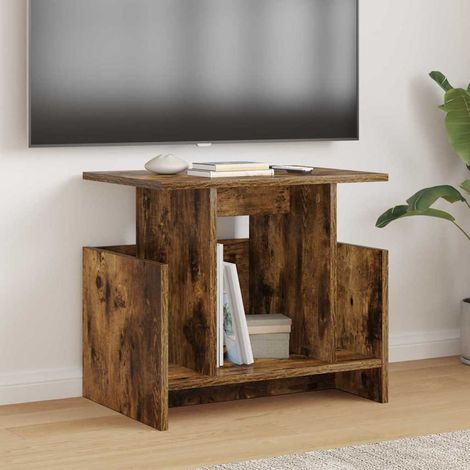 TV-Ständer Geräucherte Eiche 50 x 35 x 45 cm Holzwerkstoff