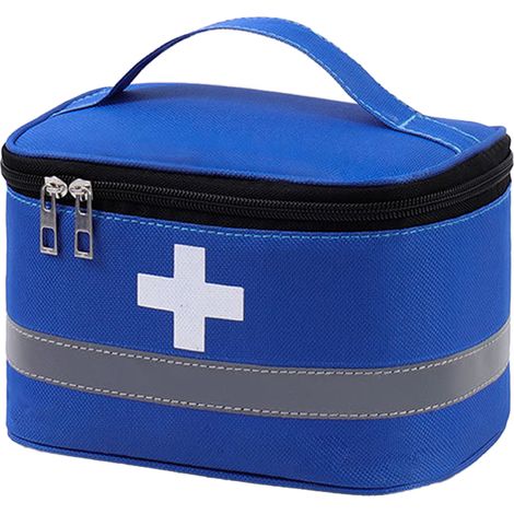 Sac De Premiers Secours - Sac Vide Pour Kit Médical - Compatible Urgence Traumatologie Voyage Extérieur Voiture Bureau - 1 Pièce (1/5)