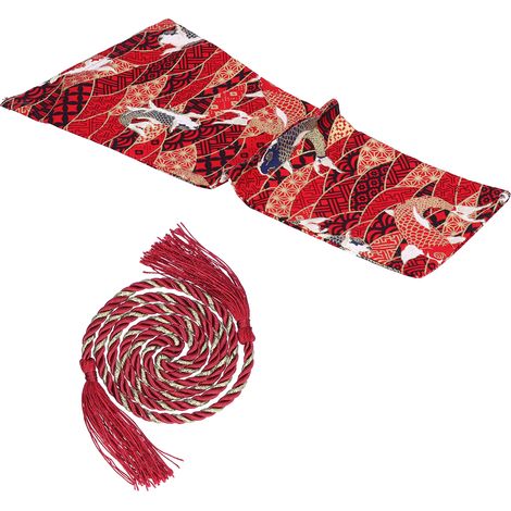 Housse anti-poussière pour levier de vitesse, décoration intérieure de voiture rétro universelle en tissu (1/5)