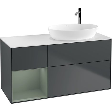Villeroy & Boch F921GMHG Armoire sous lavabo Finion F92 (1/2)