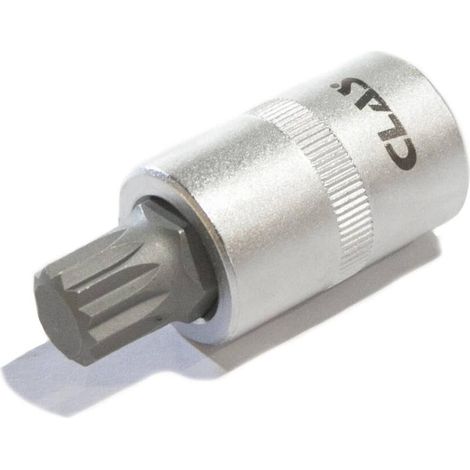 Douille embout XZN M5 L.55mm 1/2'' CrV - SA 0343 - CLAS Equipements