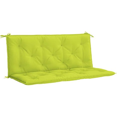 Maison Exclusive - Gartenbank-Auflage Hellgrün 120x(50+50)x7 cm O