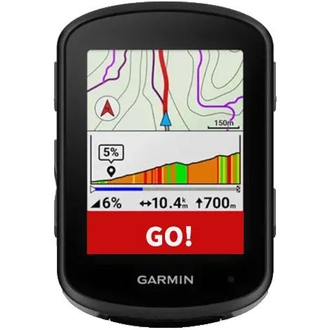 Fahrradcomputer, Multi-Band GNSS, Lange Akkulaufzeit, Edge 540 Standard (1/2)