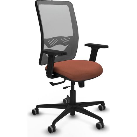Silla de oficina piqueras y crespo Zulema negro soporte lumbar ajustable (1/2)