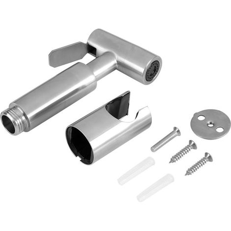 Shower Head - 304 Stainless Steel Handheld Spray - For Bathroom Kitchen Cleaning Gardening Pet Washing - 1 Piece (1/5)