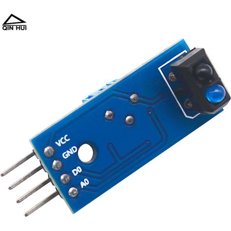 TCRT5000 infrared reflection sensor, obstacle avoidance tracking module, tracking sensor (1/4)